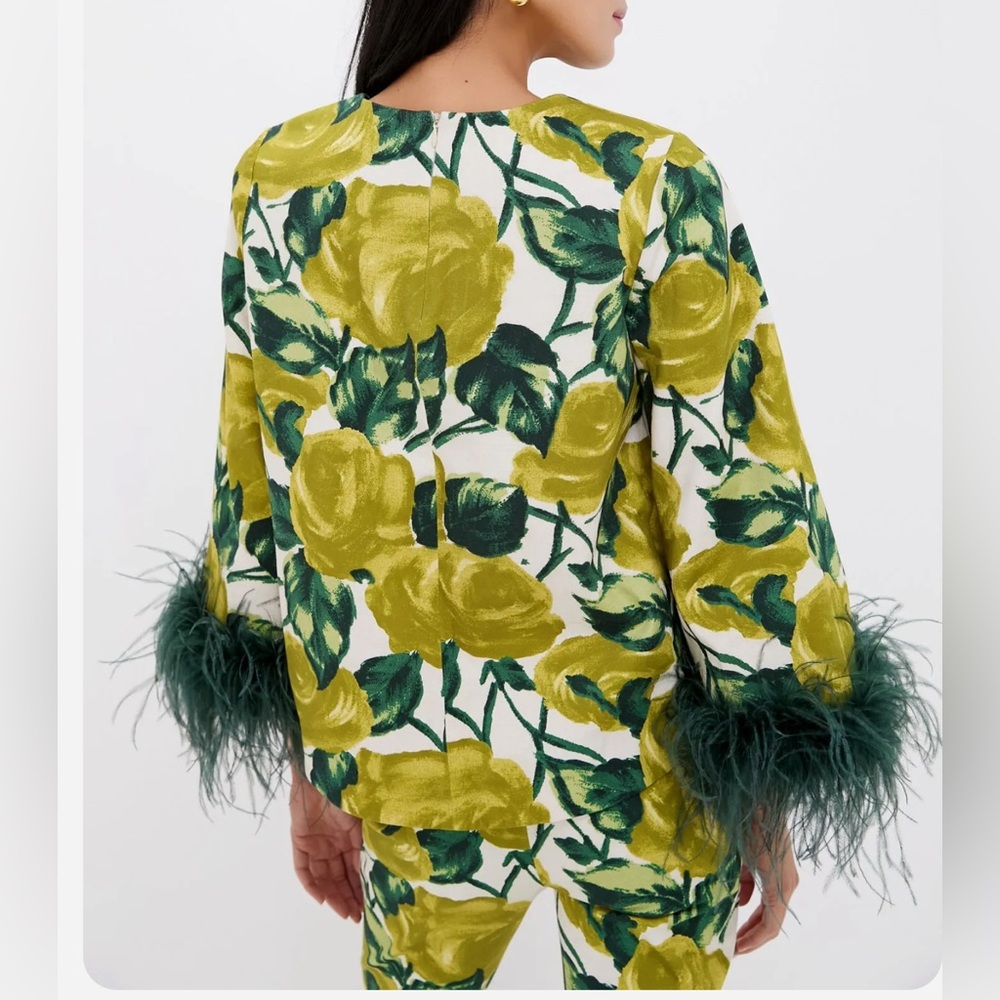 Tuckernuck Giverny Stretch Cotton Maxine Top - Picture 3 of 11